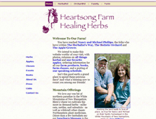 Tablet Screenshot of herbsandapples.com